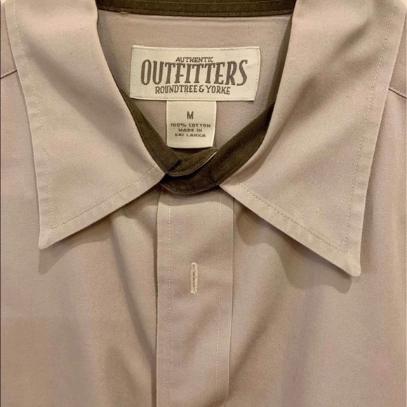 Roundtree & Yorke size medium mens longsleeved shirt - Picture 2 of 4